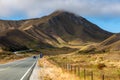 Crown Range road New Zealand Royalty Free Stock Photo