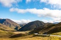 Crown Range road New Zealand Royalty Free Stock Photo