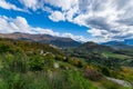 Crown Range Road, New Zealand Royalty Free Stock Photo