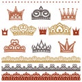 Crown set