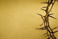 Crown Of Thorns Represents Jesus Crucifixion on Go Royalty Free Stock Photo