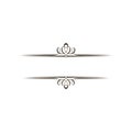Crown tiara swirls line work Royalty Free Stock Photo