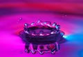 Crown water splash Royalty Free Stock Photo