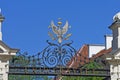 University gate, Warsaw, Poland. Royalty Free Stock Photo