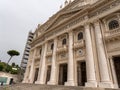 Crowned Mother of Good Counsel Church in Naples Royalty Free Stock Photo