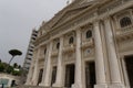 Crowned Mother of Good Counsel Church in Naples Royalty Free Stock Photo