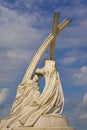 Crowning of Saint .Stephen statue, Esztergom, Hungary