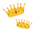 Corona de rey y reina 
