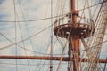 Crows Nest Ship Lookout Royalty Free Stock Photo