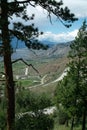 Crowsnest Highway, Provincial # 3, Osoyoos BC Canada Royalty Free Stock Photo