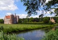 Croy castle in netherlands Royalty Free Stock Photo