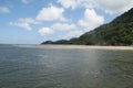 Guarau beach leisure moutain blue sky Peruibe