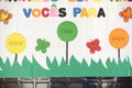 School drawing panel colored Sao Caetano do Sul