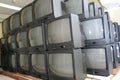 Crt tv in warehouse