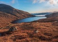 Cruachan Reservoir above Loch Awe Royalty Free Stock Photo