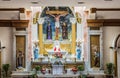 Crucifix Altar Basilica Santa Cruz Catholic Church Tuscon Arizona