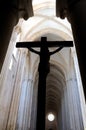 Crucifix in a Catholic Church Royalty Free Stock Photo