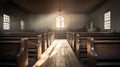 crucifix church interior