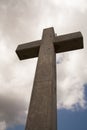 Crucifix cross view platform of Greece island Rhodes Royalty Free Stock Photo