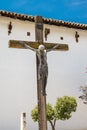 Crucifix at Mission San Miguel Arcangel