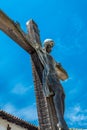 Crucifix at Mission San Miguel Arcangel