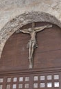 Crucifix in Porec Euphrasian Basilica, Croatia