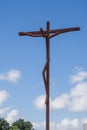 Crucifix in the square of the Sanctuary of Fatima (Portugal