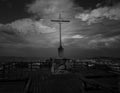 The Crucifix in the top of the `Picoto` mountain in Braga.