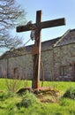 Crucifixion art, Lanercost, Cumbria