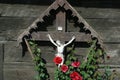 Crucifixion at the Chapel of St Fabian and Sebastian in Letovanic, Croatia