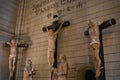 The Crucifixion of Christ in the Zagreb Cathedral.