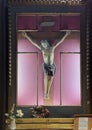 Crucifixion of Jesus Altar in the San Domenico Church in Cortona, region of Tuscany, Italy.