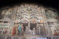 Crucifixion represented as Tree of Life, Basilica di Santa Croce in Florence Royalty Free Stock Photo