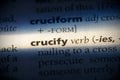 Crucify Royalty Free Stock Photo