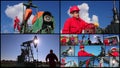 Crude Oil Production Photo Collage