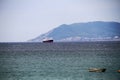 Crude oil tankers and liquefied petroleum gas. Waiting for loading in the port of Novorossiysk on the Black Sea