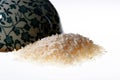 Crude rice grains