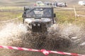 Off-road 4x4 sports car competition Royalty Free Stock Photo