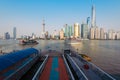 Cruis Ships in Shanghai, China. Royalty Free Stock Photo