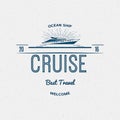 Cruise best travel insignia and labels for any