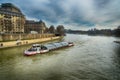 Cruise boat over Seine, Paris
