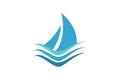 cruise, boat, ship, maritime logo Designs Inspiration Isolated on White Background.