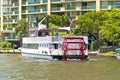 Cruise with Carrie B paddlewheel Royalty Free Stock Photo