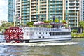 Cruise with Carrie B paddlewheel Royalty Free Stock Photo