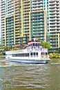 Cruise with Carrie B paddlewheel Royalty Free Stock Photo