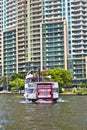 Cruise with Carrie B paddlewheel Royalty Free Stock Photo