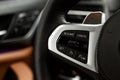 Cruise control switch closeup. Adaptive cruise control leaver.