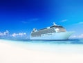 Cruise Destination Ocean Summer Island Concept Royalty Free Stock Photo