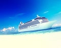 Cruise Destination Ocean Summer Island Concept Royalty Free Stock Photo