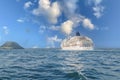 Cruise Europa ship at sea